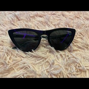 Gigi Hadid for Vogue Black Cateye Sunglasses